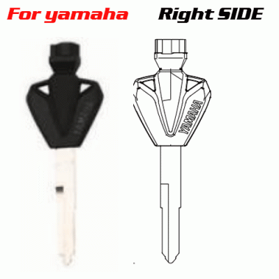 Z-024B For Honda Motorcycle Key Blanks Supplier Right side
