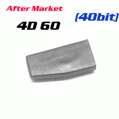 B-027 after Carbon Transponder (40bit) 4D 60 Chip for Car Keys