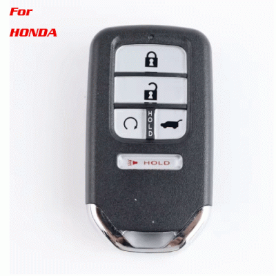 CKS-52 Car Key Fob Case Shell Housing for Honda 5 Buttons