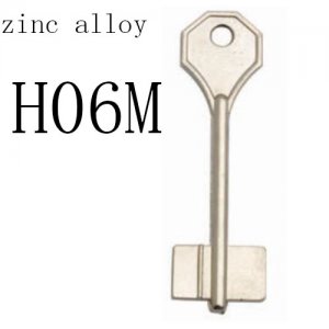 o-146 Zinc Alloy Blank door key suppliers H06M