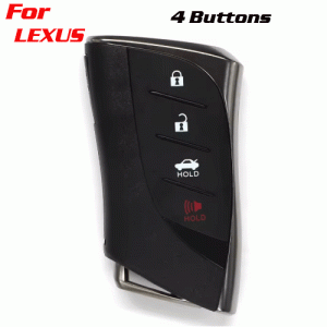 CKS-346 Smart key shell For New Lexus 4 Buttons