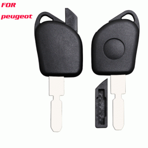 A-264 Transponder Ignition Chip Car Key Shell for Peugeot