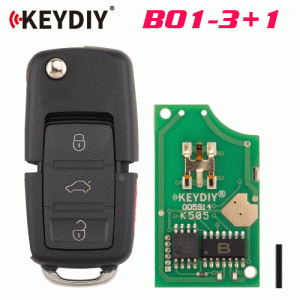 G-026 B01-3+1 Universal Flip Remote Key 3+1 Buttons for Volkswag