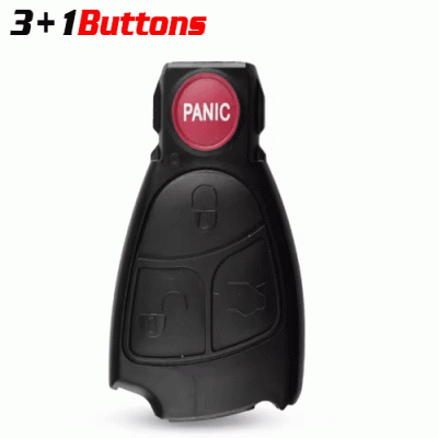 CKS-16 4 Buttons Remote Car Key Fob Case Cover Shell For BENZ