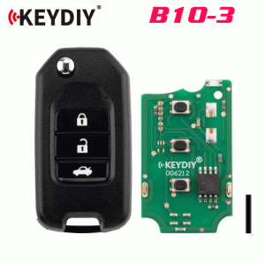 G-025 B10-3 Universal Flip Remote Key 3 Buttons for Honda