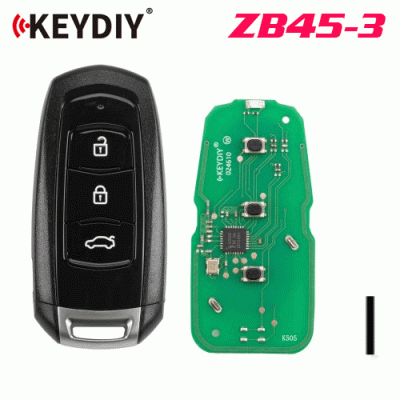 G-123 ZB45-3 Universal Smart Remote Key 3 Buttons for Geely