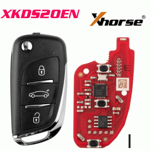 XKDS20EN 2ndGeneration Wire Remote Key DS Flip 3 Buttons
