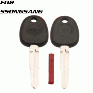 A-298 transponder Ignition Chip Car Key Shell for SSONGSANG