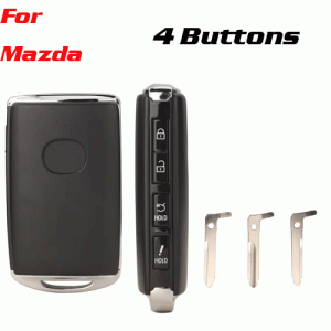 CKS-182 Smart Car Key Case For mazda 4 Buttons