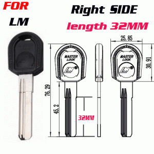 k-263 LM hardware wholesale key blanks 35MM