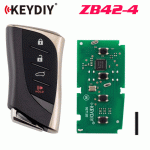 G-092 ZB42-4 Universal Smart Remote Key 3+1 Buttons