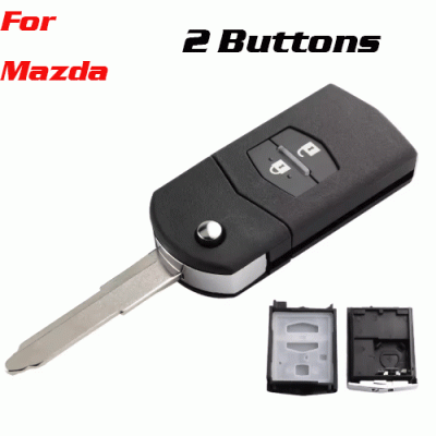 CKS-167 2 Button Remote Car Key Shell For Mazda