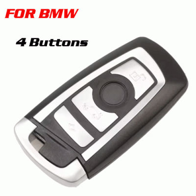 CKS-66 4 Button Smart Remote Key Shell Case Fob For BMW