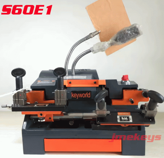 S60E1 Multifunctional Double-Headed Flat Key Cutting Machine - Click Image to Close