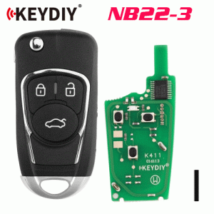 G-059 NB22-3 PCF Universal Flip Remote Key 3 Buttons for Buick