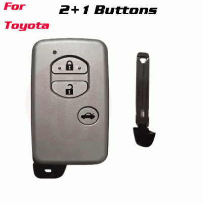 CKS-524 2+1 Buttons Aftermarket Key Shell For Toyota