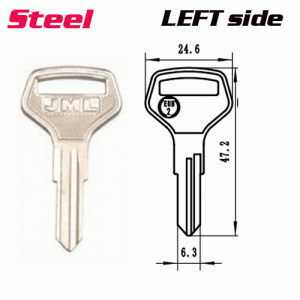 Y-025 Steel Desk FOR FRT-8D LOCK key blanks left side