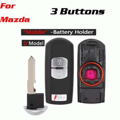 CKS-173 3 Buttons smart key Shell For Mazda X-5
