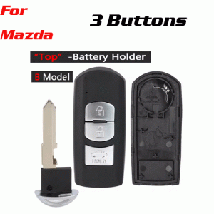 CKS-179 3 Buttons smart key Shell For Mazda X-5