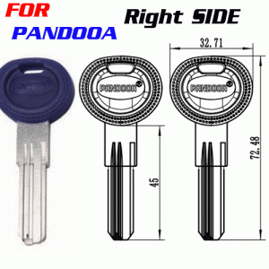 K-264 PANDOOA OEM key blanks manufacturer