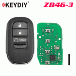 G-121 ZB46-3 (Start) Smart Remote Key 3 Buttons for Honda
