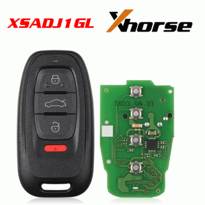 XSADJ1GL VVDI 754J Smart Key for Audi A6L Q5 A4L A8L