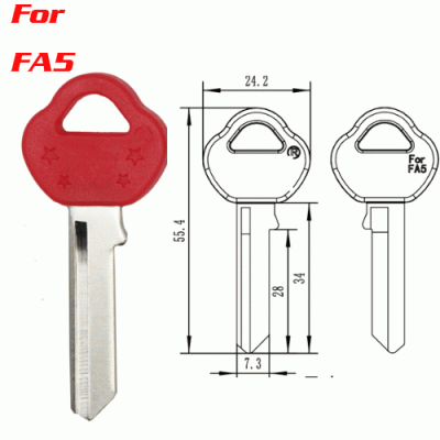 F-384 New design Plastic FOR FA5 key blanks manufacturer China