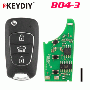 G-047 B04-3 Universal Flip Remote 3 Buttons Key for Hyundai KIA