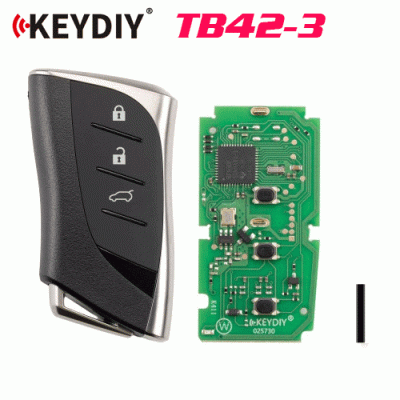 G-189 TB42-3 Universal Smart Remote Key 3 Buttons for Lexus