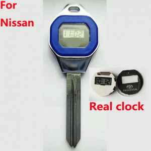 JM-55 New design Colck Car key blanks for Nissan