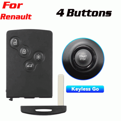 CKS-290 Smart Car Key Case For Renault
