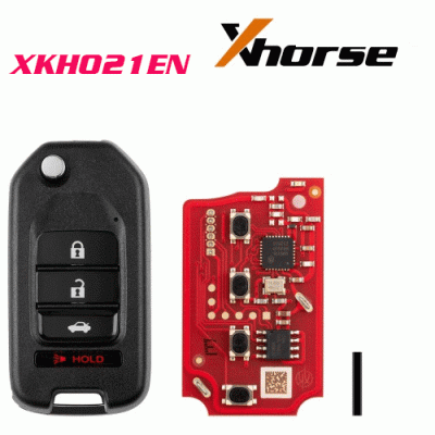 XKHO21EN 2ndGeneration Wire Remote Key Honda Flip 3+1