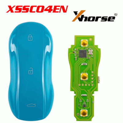 XSSC04EN XM38 TOY.T Univesal Smart Key Supercar Style Miami Blue