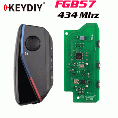 G-207 KD FGB57 Remote PCB Board 434mhz + Key Shell