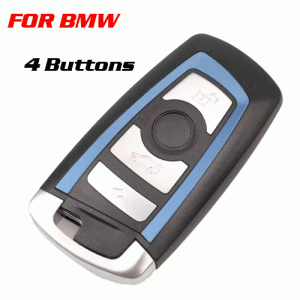 CKS-69 4 Button Smart Remote Key Shell Case Fob For BMW