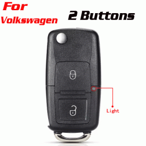 CKS-317 Remote Key Case Shell For VW Volkswagen 2 Buttons
