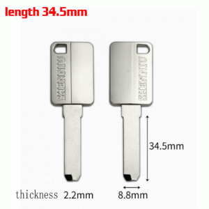 F-378 Thickness 2.2MM Zincy House Key Blanks 34.5mm