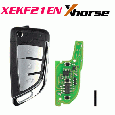 XEKF21EN Super Remote Key Knife Flip 3 Buttons