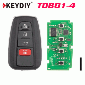 G-195 TDB36-4 Universal Smart Remote Key 3+1 Buttons for Toyota