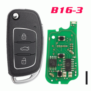 G-005 B16-3 Universal Flip Remote 3 Buttons Key for Hyundai