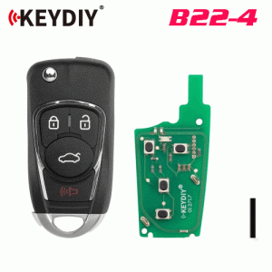 G-021 B22-4 Universal Flip Remote Key 3+1 Buttons for Buick