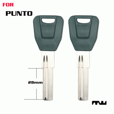 K-295 Brass plastic PUNTO 28mm House key Blanks Suppliers