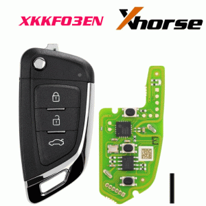 XKKF03EN Wire Remote Key Knife Flip 3 Buttons