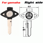 Z-008B Plastic Yamaha Motorcycle Keys Right side