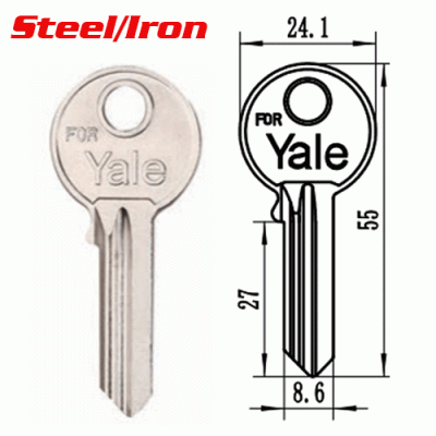 M-005 Steel Iron For Yale 5Pin House key blanks Suppliers