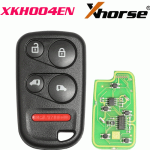 XKHO04EN Wire Remote key Honda Separate 4 Button