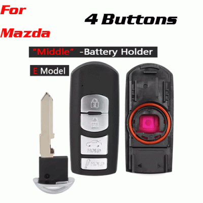 CKS-173 4 Buttons smart key Shell For Mazda X-5