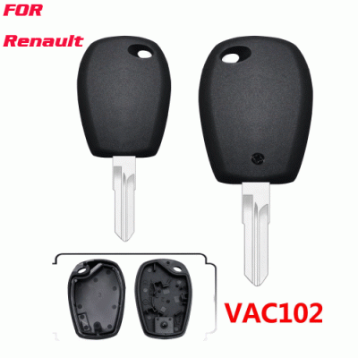 A-267 Transponder Ignition Chip Car Key Shell for Renault