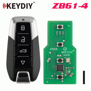 G-114 ZB61-4 Universal Smart Remote Key 4 Buttons