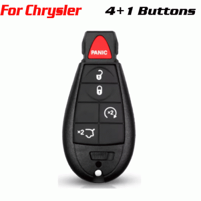 CKS-105 Remote Key Case Replacement For Chrysler5 Buttons